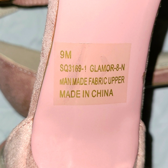 FashionNova pink heels size 9M - Picture 4 of 5